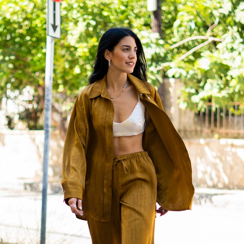 Σατέν πουκάμισο - Image 6