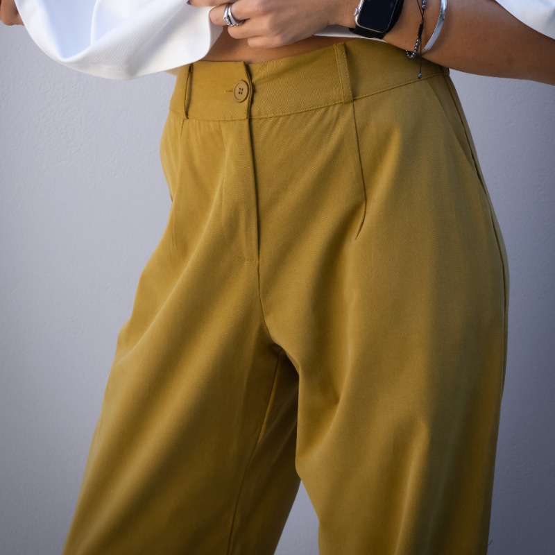 Υφασμάτινο παντελόνι tapered - Image 7