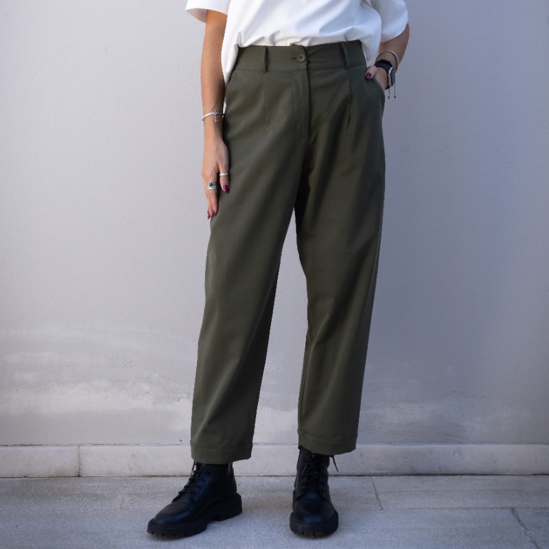 Υφασμάτινο παντελόνι tapered - Image 6